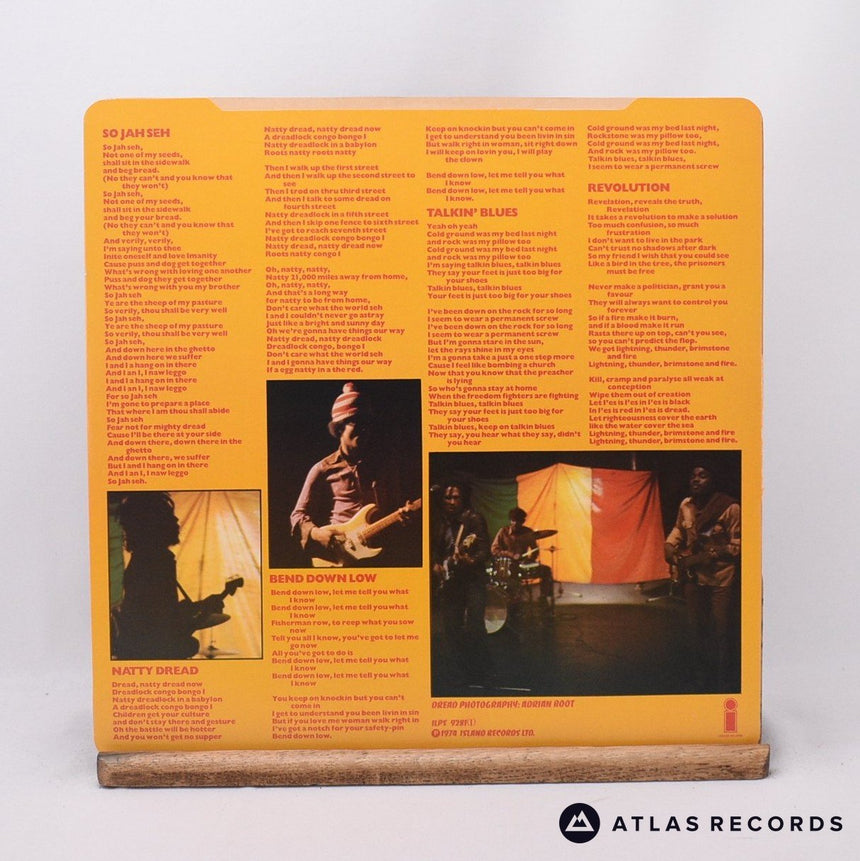 Bob Marley & The Wailers - Natty Dread - A-5 B-2 LP Vinyl Record - VG+/EX