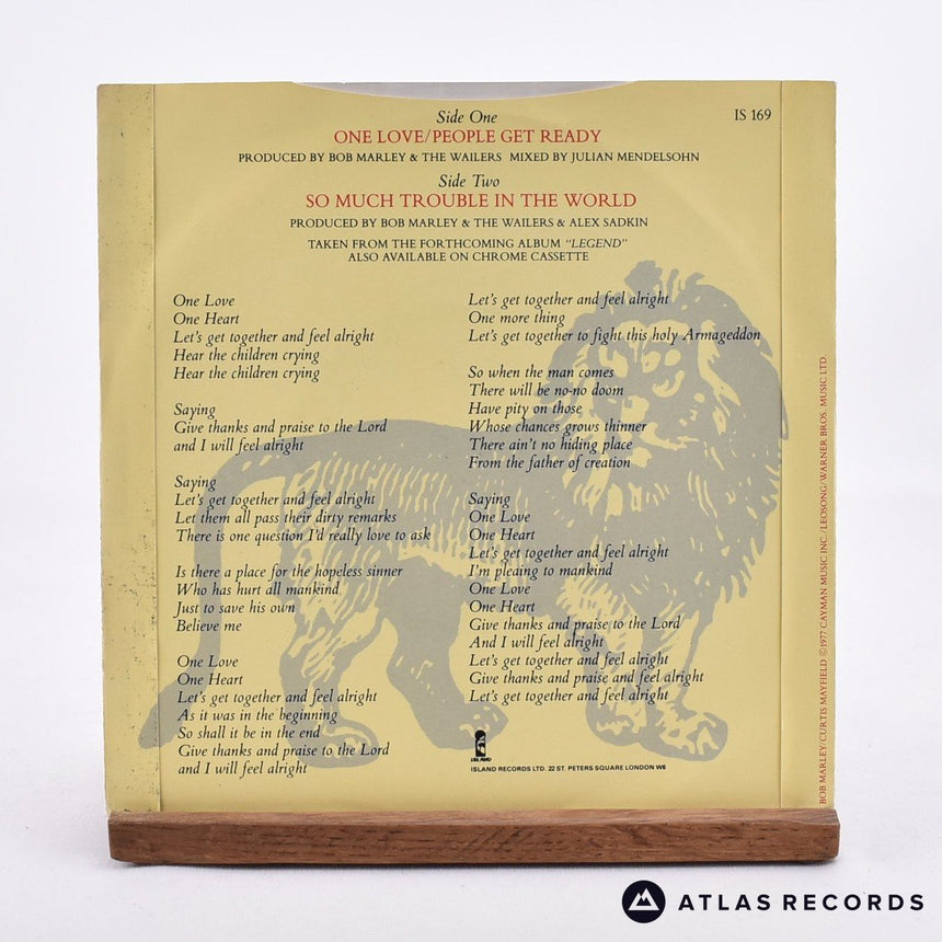 Bob Marley & The Wailers - One Love - 7" Vinyl Record - VG+/EX