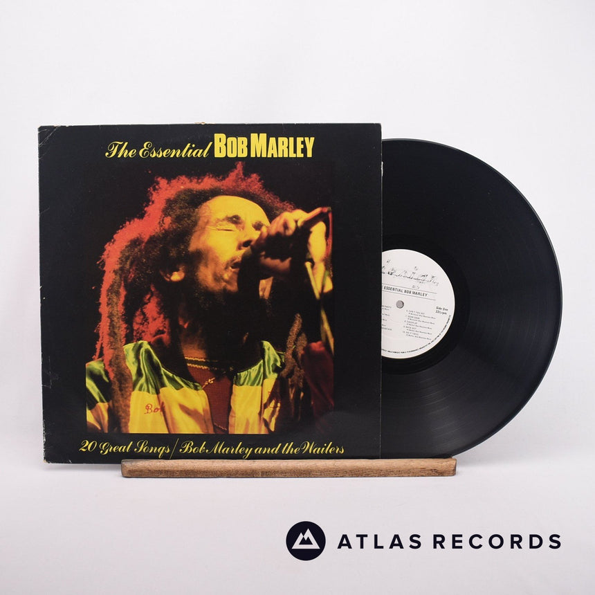 Bob Marley & The Wailers The Essential Bob Marley LP Vinyl Record - Front Cover & Record