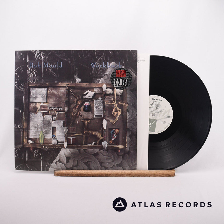Bob Mould Workbook LP Vinyl Record - Front Cover & Record