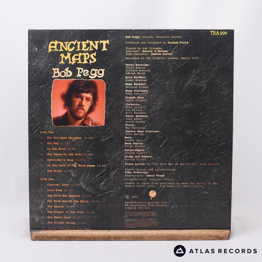 Bob Pegg - Ancient Maps - LP Vinyl Record - EX/EX