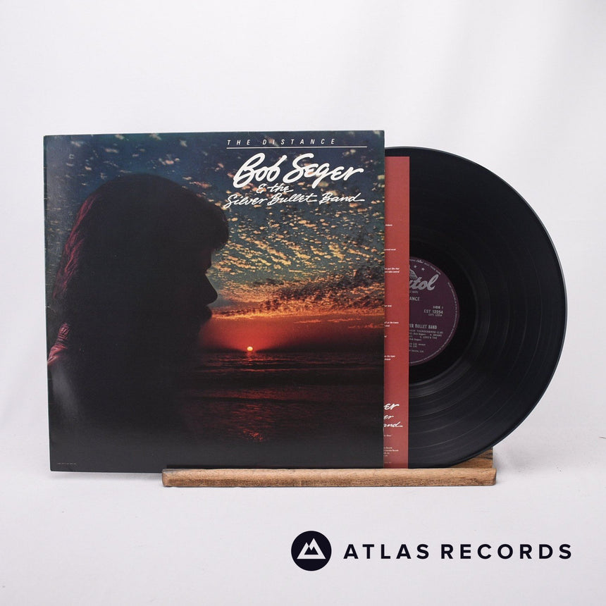 Bob Seger And The Silver Bullet Band The Distance LP Vinyl Record - Front Cover & Record