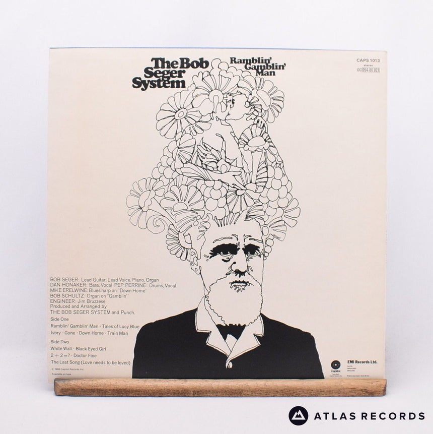 Bob Seger System - Ramblin' Gamblin' Man - Reissue LP Vinyl Record - EX/NM