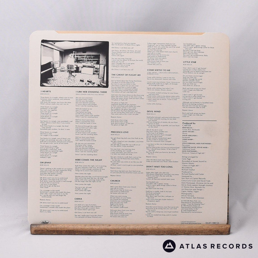 Bob Welch - Three Hearts - LP Vinyl Record - EX/EX