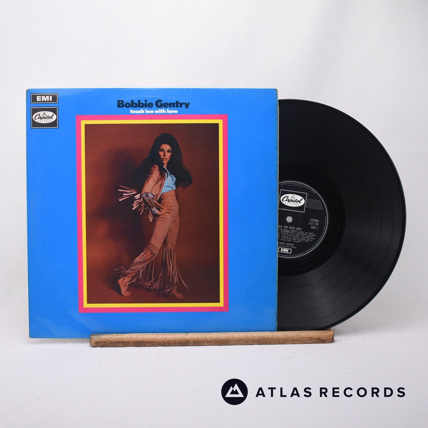 Bobbie Gentry Touch 'Em With Love LP Vinyl Record - Front Cover & Record