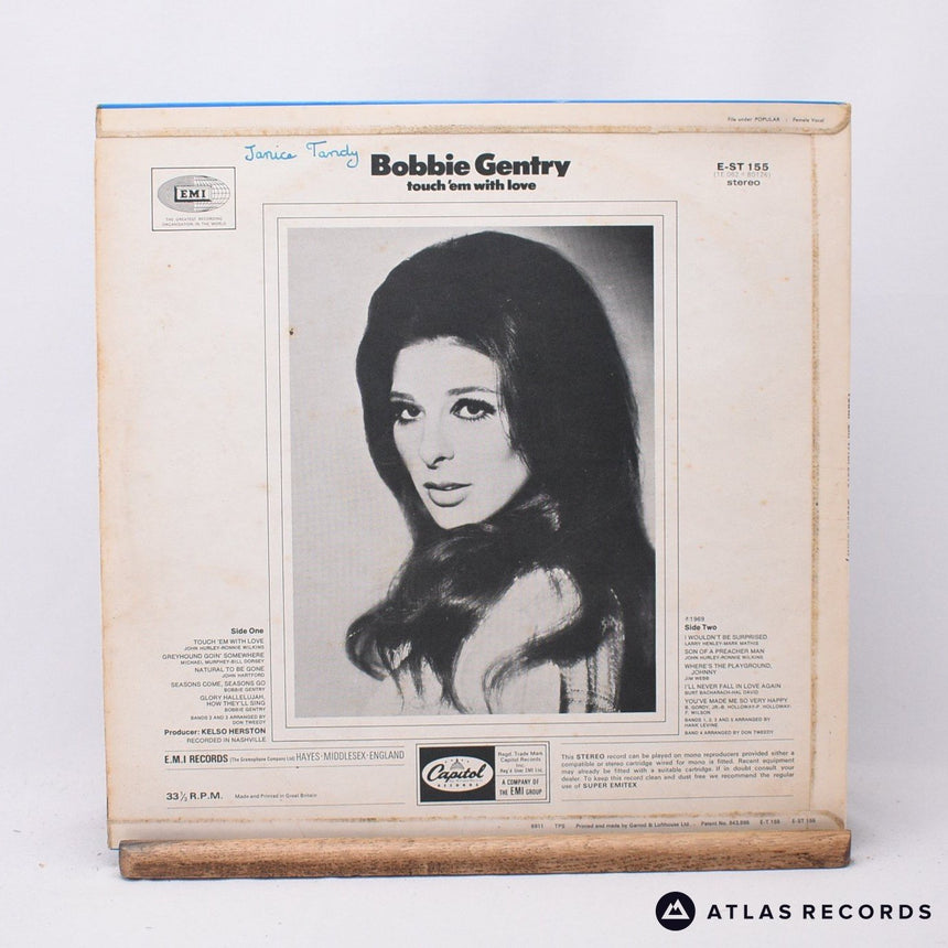 Bobbie Gentry - Touch 'Em With Love - LP Vinyl Record - EX/VG+