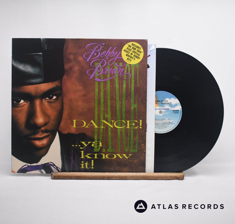Bobby Brown Dance!...Ya Know It! LP Vinyl Record - Front Cover & Record