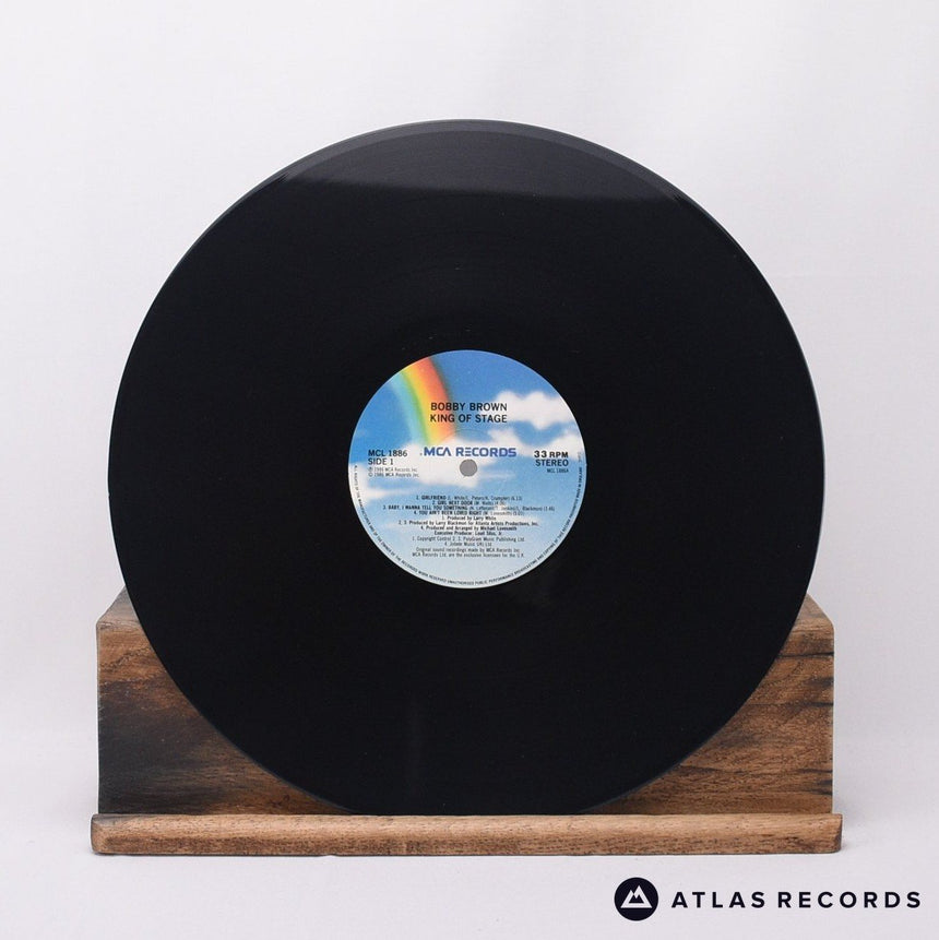 Bobby Brown - King Of Stage - Reissue LP Vinyl Record - VG+/VG+