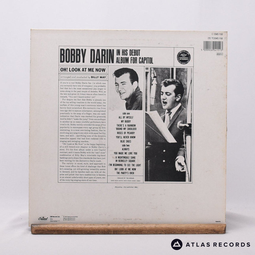 Bobby Darin - Oh! Look At Me Now - Reissue Stereo LP Vinyl Record - VG+/VG+