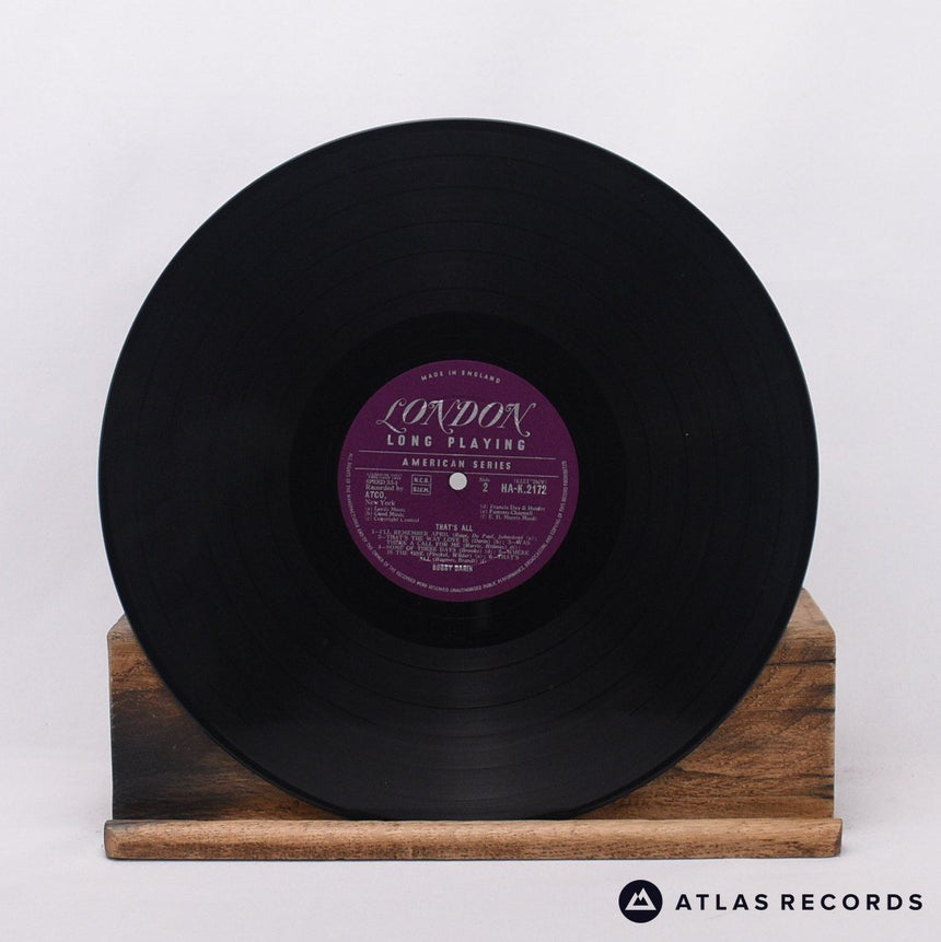 Bobby Darin - That's All - 1B 1B LP Vinyl Record - VG+/VG+