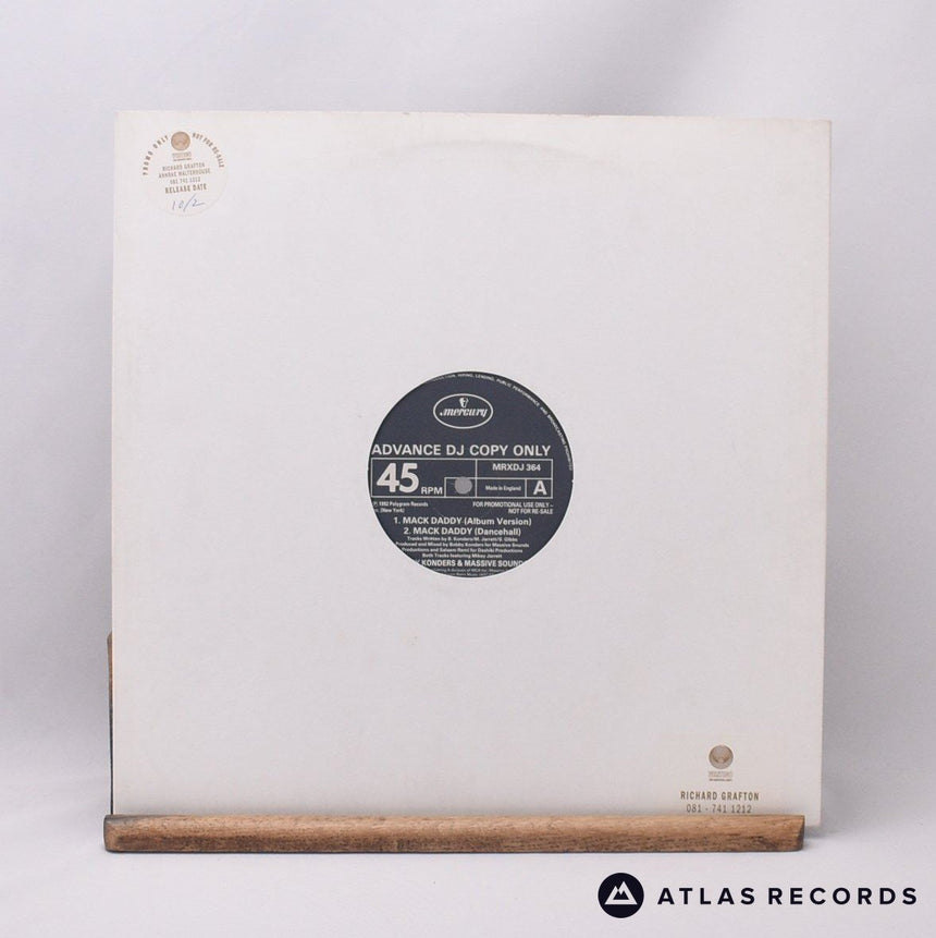Bobby Konders Mack Daddy 12" Vinyl Record - In Sleeve