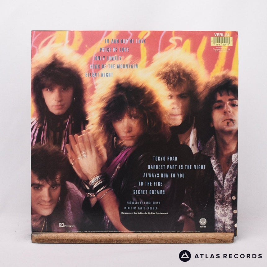 Bon Jovi - 7800° Fahrenheit - LP Vinyl Record - EX/EX