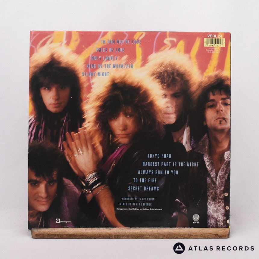 Bon Jovi - 7800° Fahrenheit - LP Vinyl Record - EX/EX
