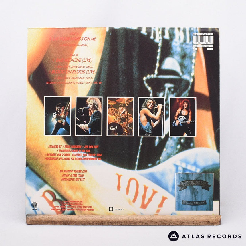 Bon Jovi - Lay Your Hands On Me - Bilbo 12" Vinyl Record - EX/EX