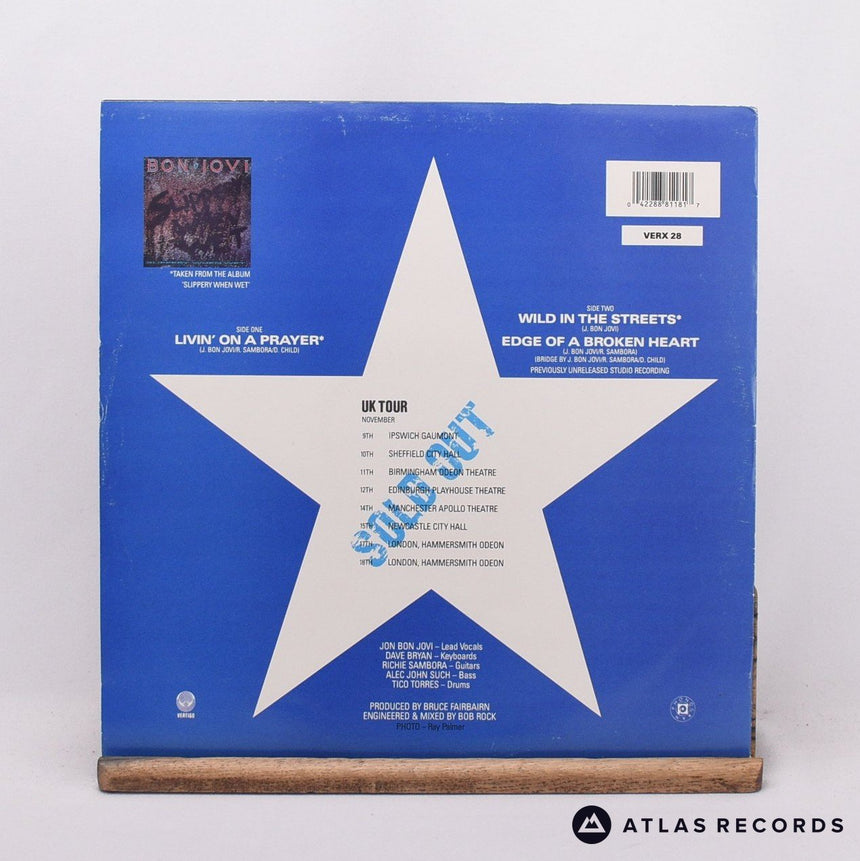 Bon Jovi - Livin' On A Prayer - 12" Vinyl Record - VG+/VG+
