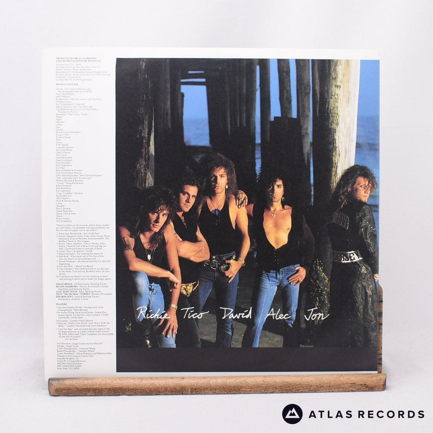 Bon Jovi - New Jersey - 1Y 1 2Y 1 LP Vinyl Record - EX/VG+