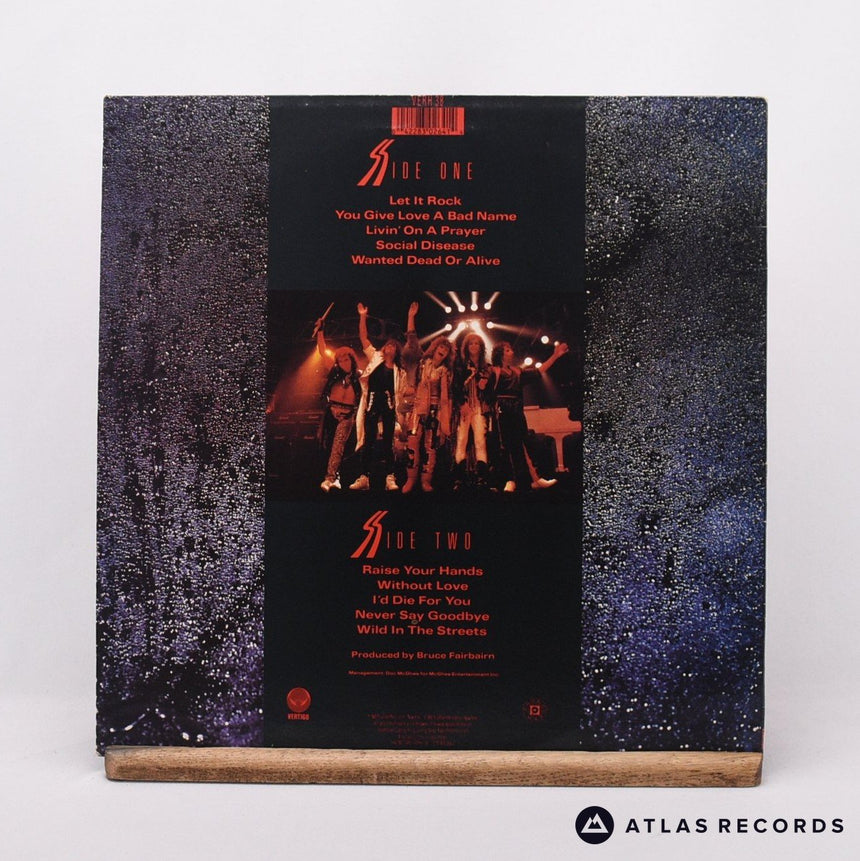 Bon Jovi - Slippery When Wet - A//2 B//1 LP Vinyl Record - EX/VG+