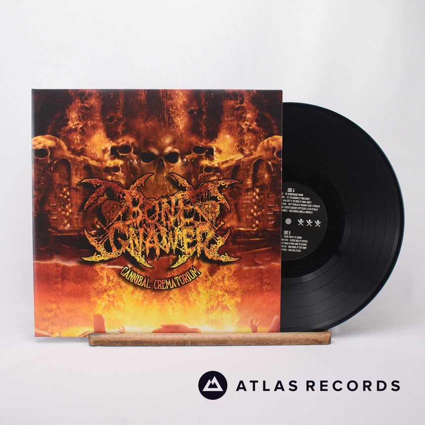 Bone Gnawer - Cannibal Crematorium - Gatefold B C LP Vinyl Record - NM/NM