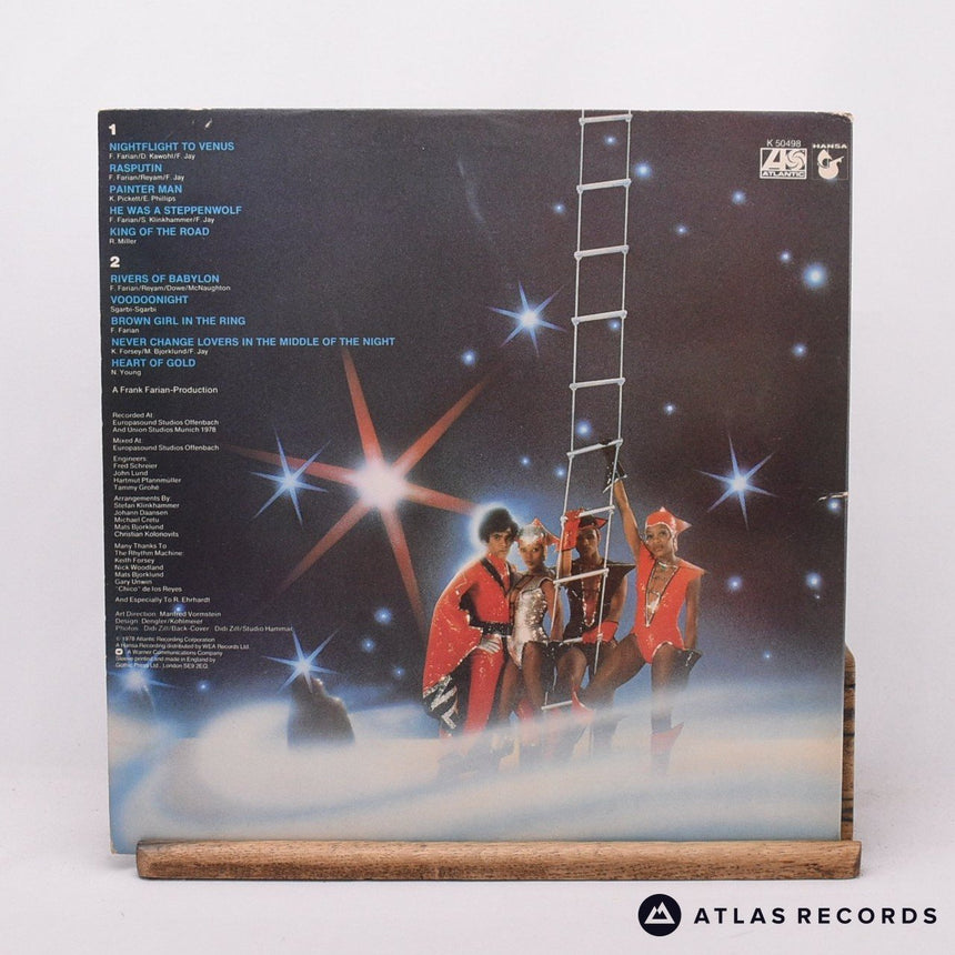 Boney M. - Nightflight To Venus - Gatefold LP Vinyl Record - VG+/VG+