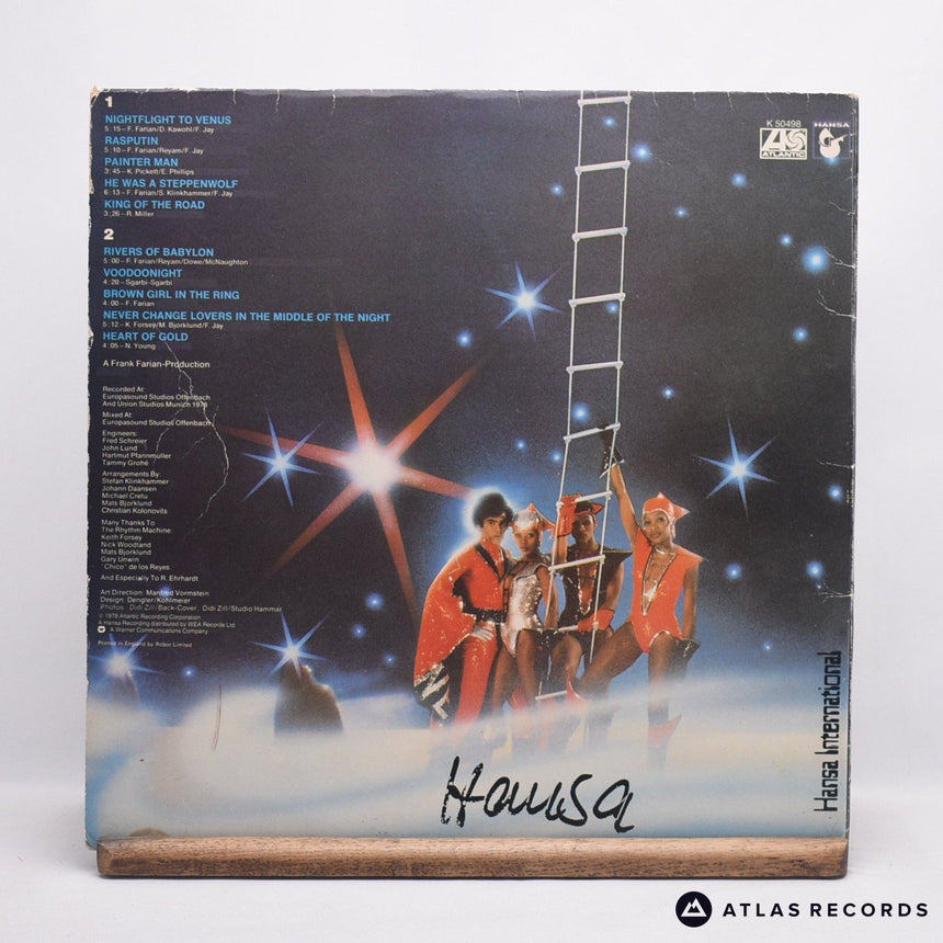 Boney M. - Nightflight To Venus - Gatefold LP Vinyl Record - VG/EX