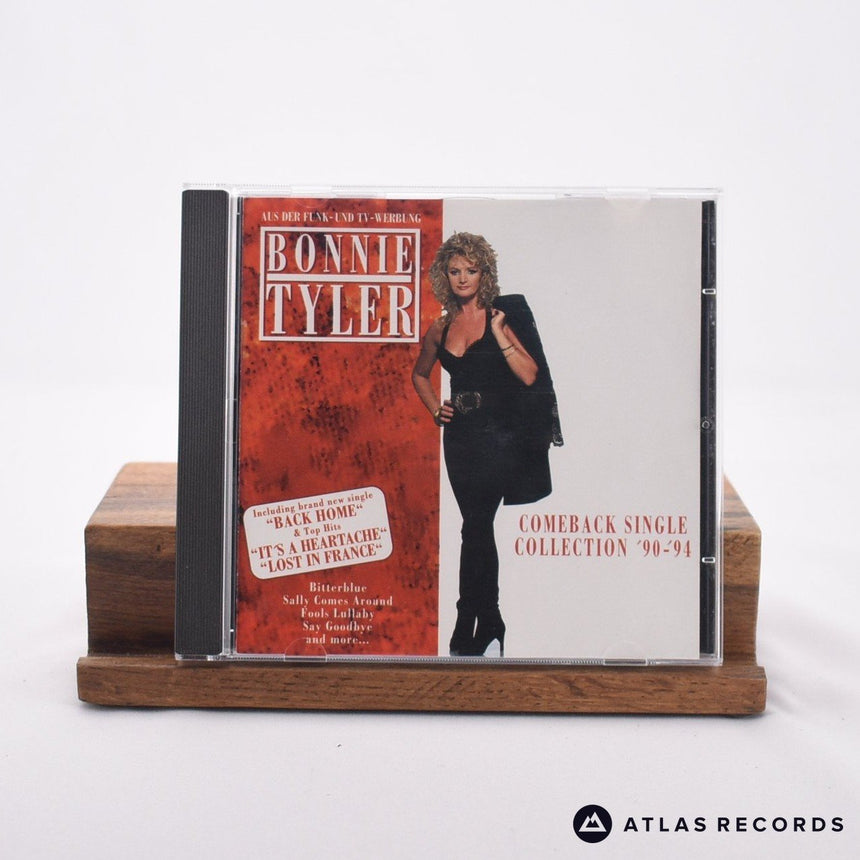 Bonnie Tyler Comeback Single-Collection '90-'94 CD Vinyl Record - Front Cover & Record