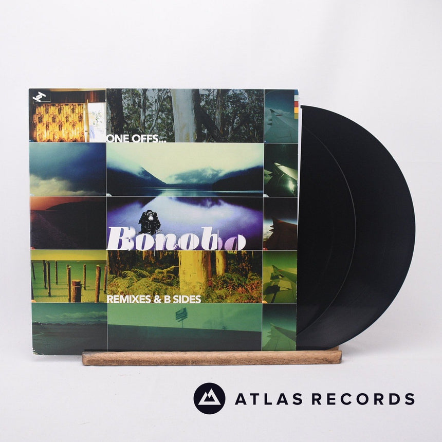 Bonobo One Offs...Remixes & B Sides 2 x LP Vinyl Record - Front Cover & Record