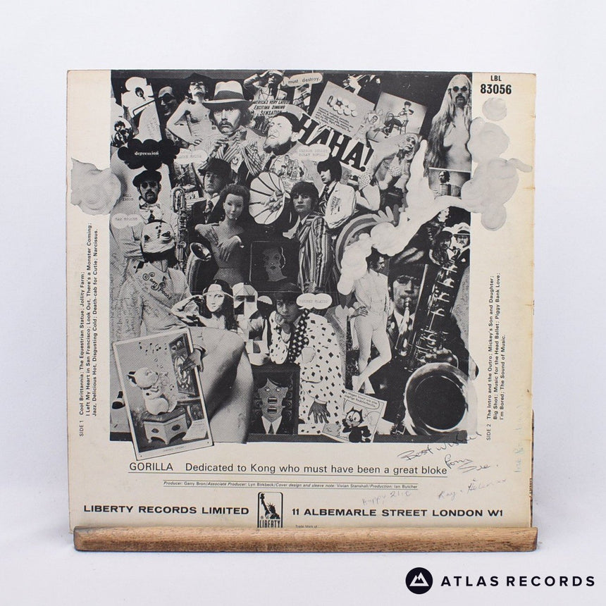 Bonzo Dog Doo-Dah Band - Gorilla - Mono A1 B1 LP Vinyl Record - VG+/VG+