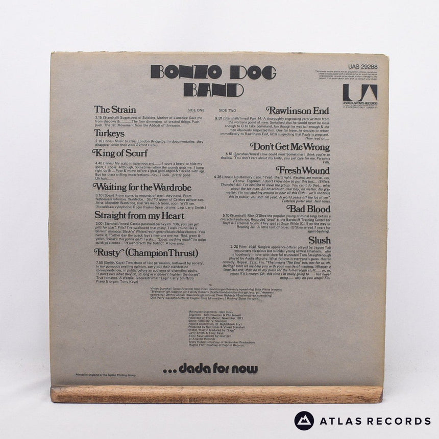 Bonzo Dog Doo-Dah Band - Let's Make Up And Be Friendly - LP Vinyl Record