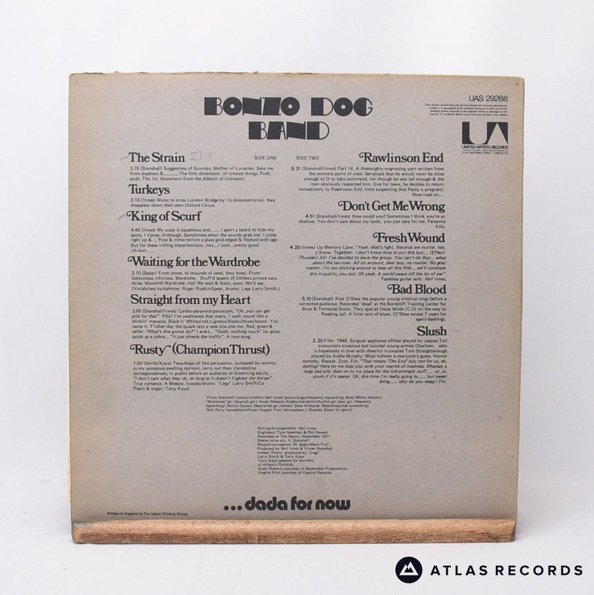 Bonzo Dog Doo-Dah Band - Let's Make Up And Be Friendly - LP Vinyl Record