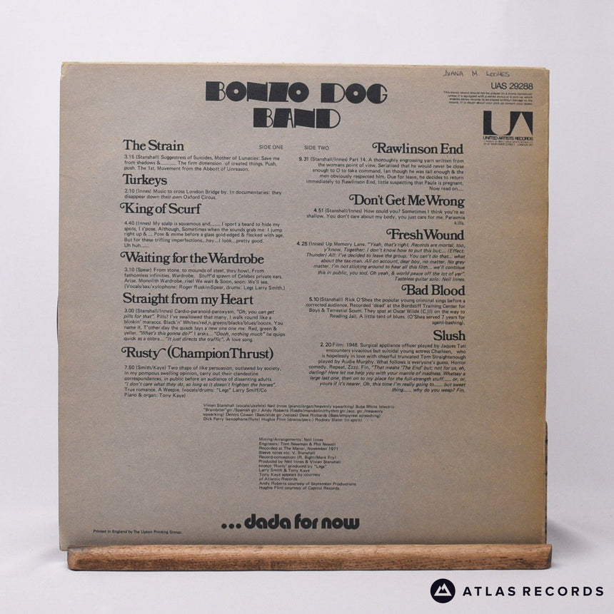 Bonzo Dog Doo-Dah Band - Let's Make Up And Be Friendly - LP Vinyl Record