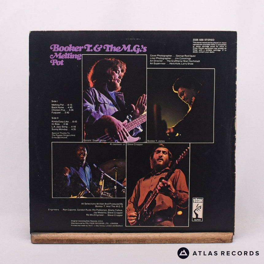 Booker T & The MG's - Melting Pot - LP Vinyl Record - VG+/VG+