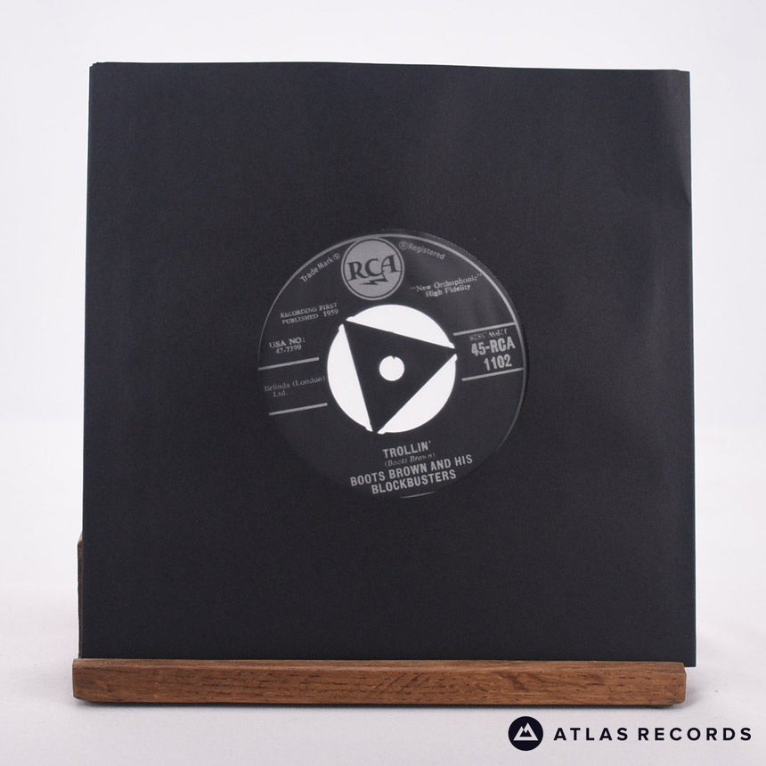 Boots Brown And His Blockbusters Trollin' 7" Vinyl Record - In Sleeve