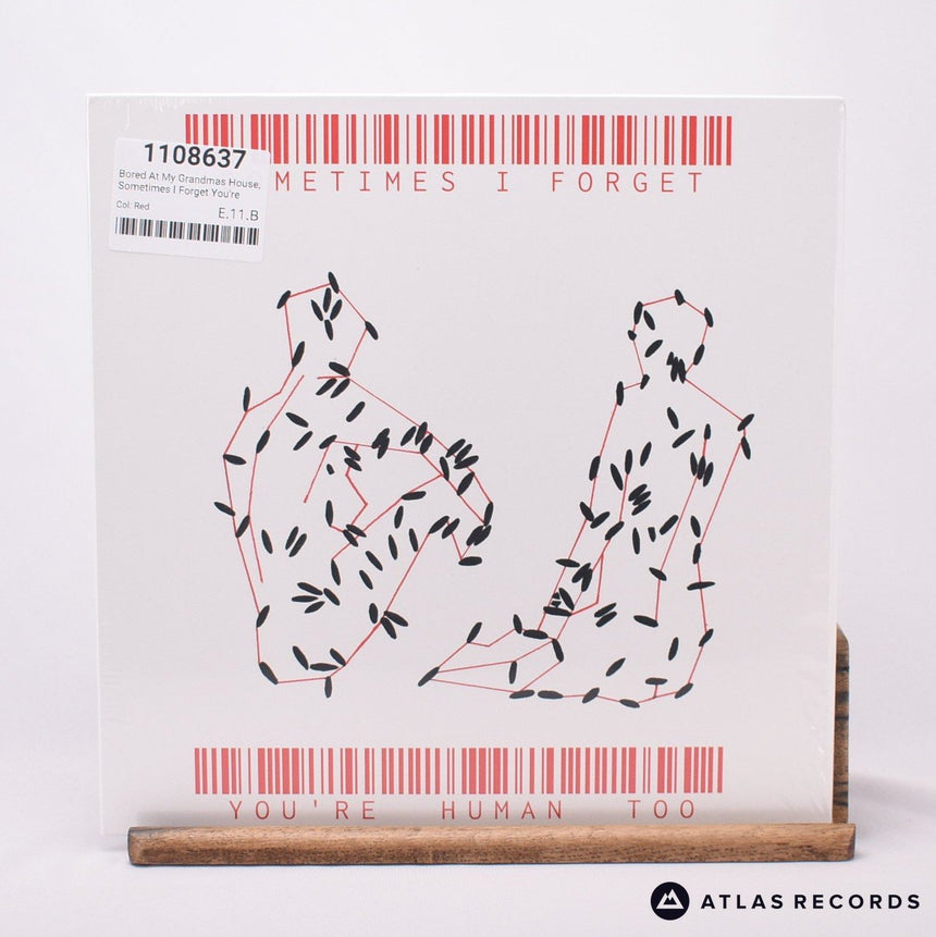 Bored At My Grandmas House Sometimes I Forget You're Human Too 12" Vinyl Record - Front Cover & Record