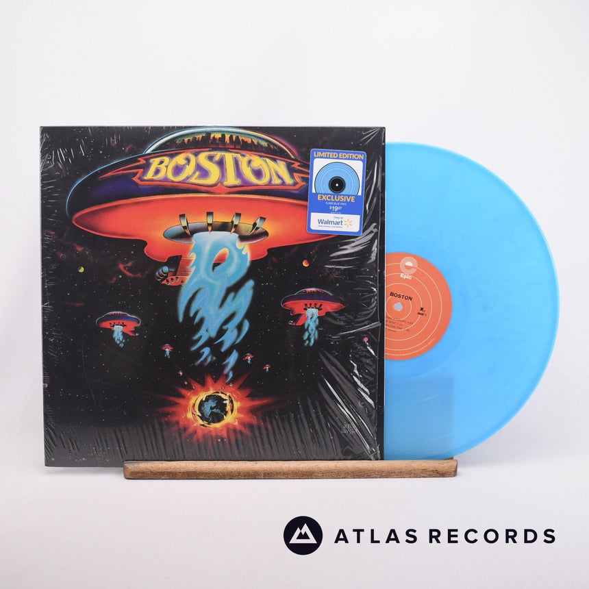 Boston Boston LP Vinyl Record - Front Cover & Record