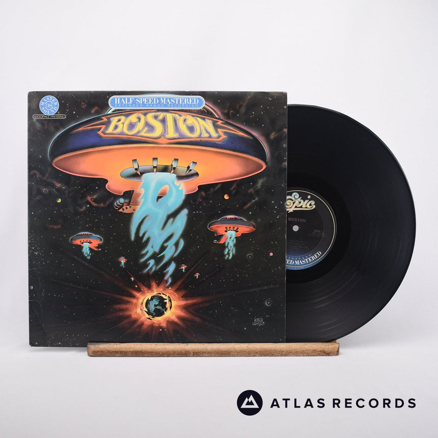 Boston Boston LP Vinyl Record - Front Cover & Record