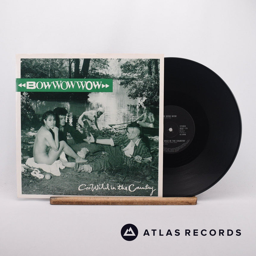 Bow Wow Wow Go Wild In The Country 12" Vinyl Record - Front Cover & Record