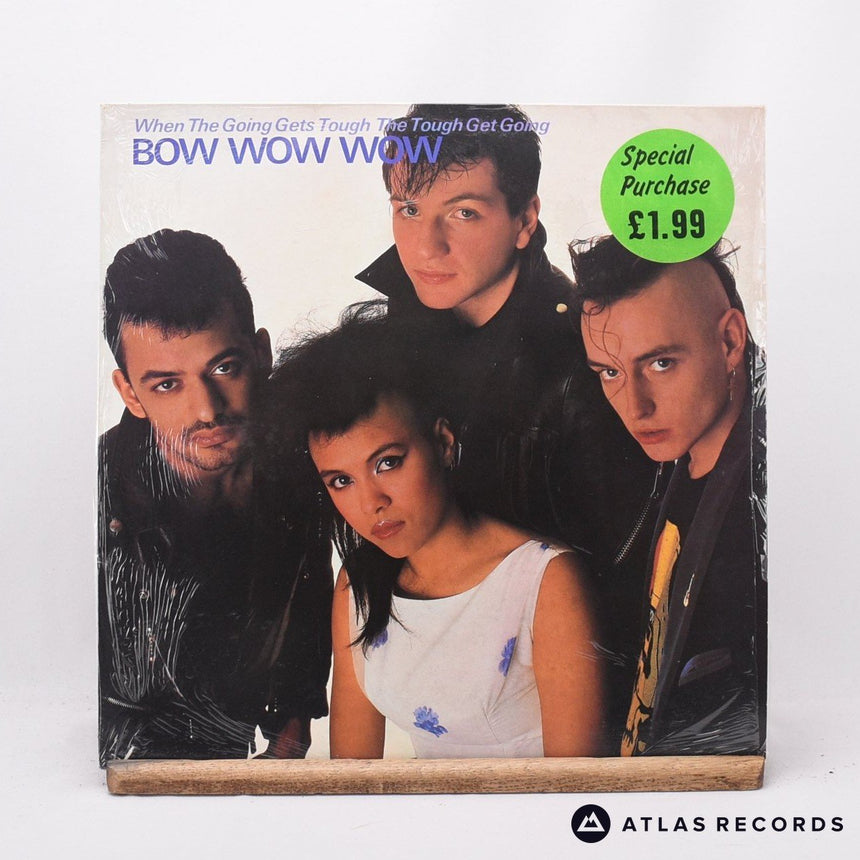 Bow Wow Wow When The Going Gets Tough, The Tough Get Going LP Vinyl Record - Front Cover & Record