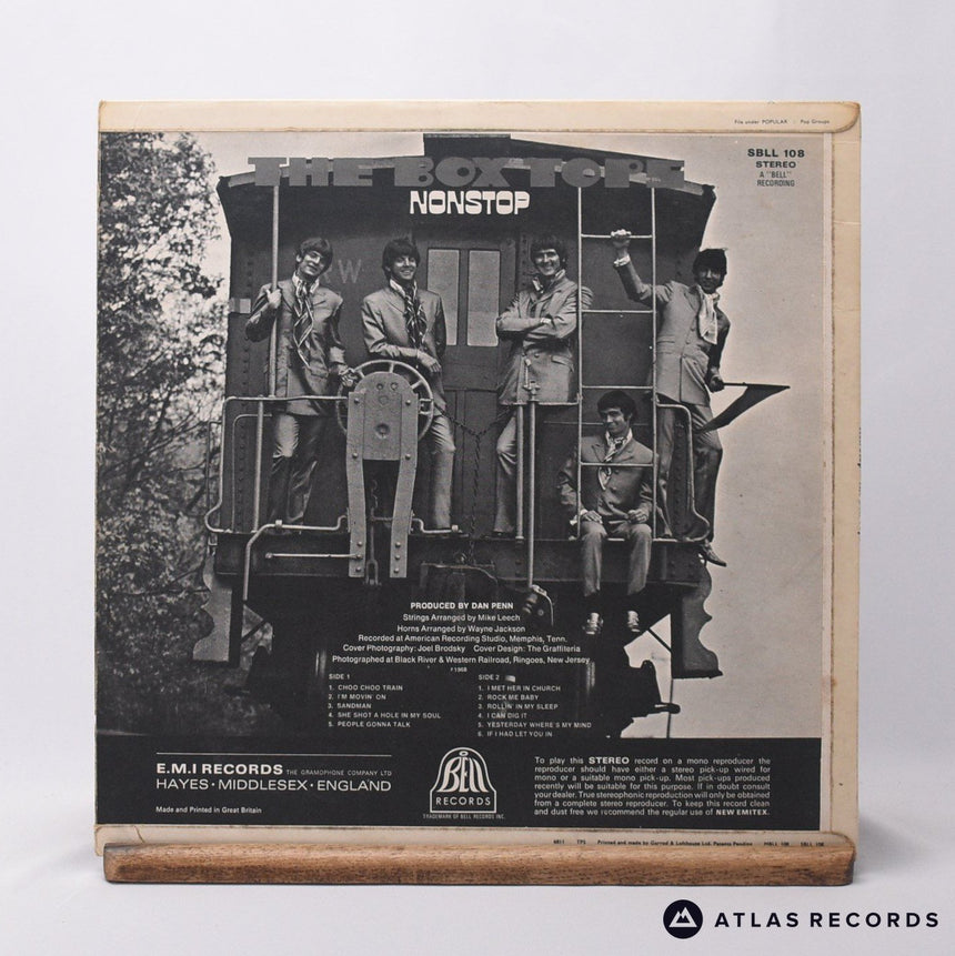 Box Tops - Non Stop - A-1 B-1 LP Vinyl Record - VG+/VG+