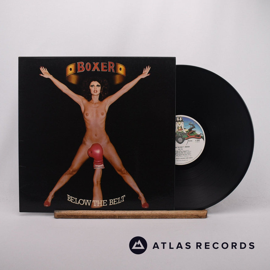 Boxer Below The Belt LP Vinyl Record - Front Cover & Record