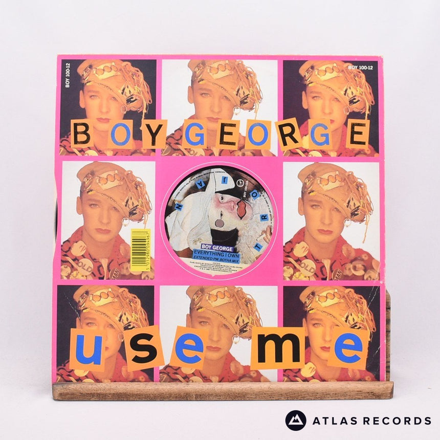 Boy George - Everything I Own - Die-Cut Sleeve 12" Vinyl Record - VG+/VG+