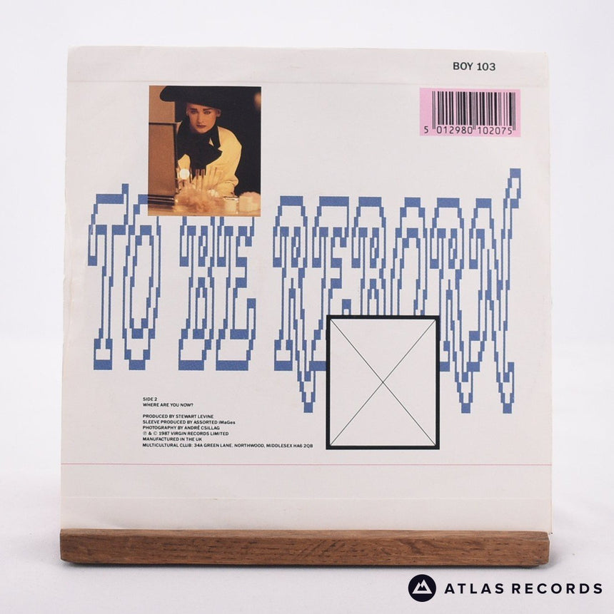 Boy George - To Be Reborn - 7" Vinyl Record - EX/EX