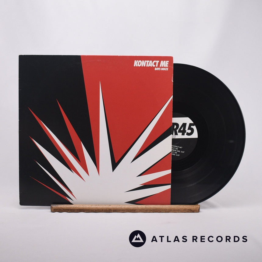 Boys Noize Kontact Me Remixes 12" Vinyl Record - Front Cover & Record