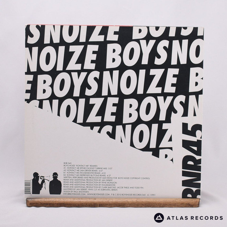 Boys Noize - Kontact Me Remixes - 12" Vinyl Record - VG+/EX