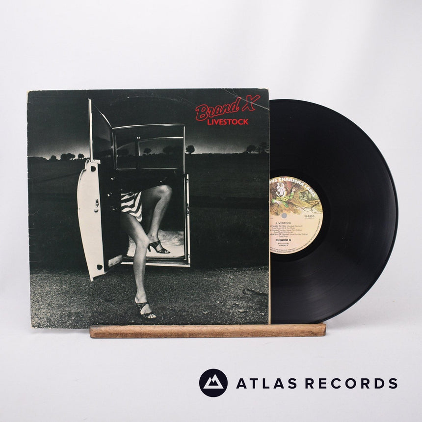 Brand X Livestock LP Vinyl Record - Front Cover & Record