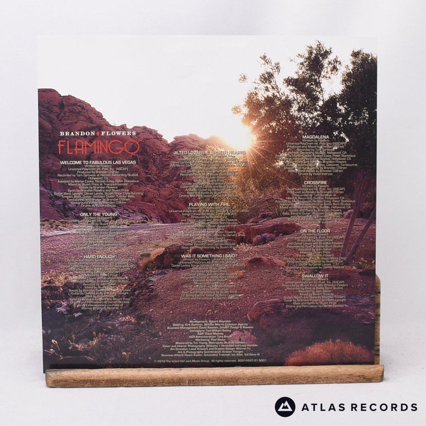 Brandon Flowers - Flamingo - Insert Us A B LP Vinyl Record - NM/EX