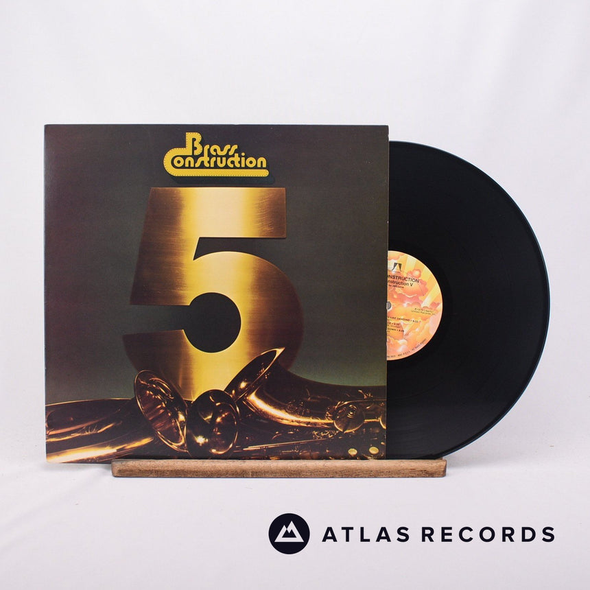 Brass Construction Brass Construction 5 LP Vinyl Record - Front Cover & Record