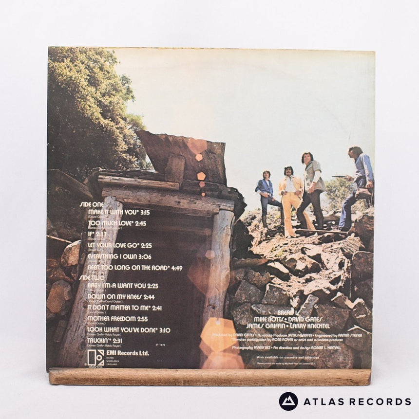 Bread - The Best Of Bread - Reissue Repress Stereo LP Vinyl Record - EX/EX