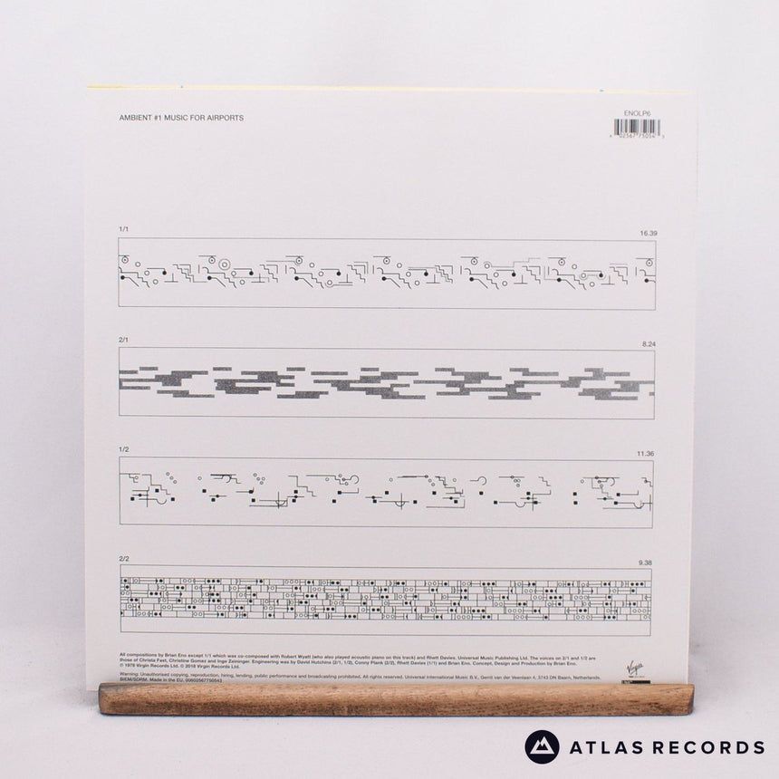 Brian Eno - Ambient 1 (Music For Airports) - 180G Insert LP Vinyl Record - NM/NM