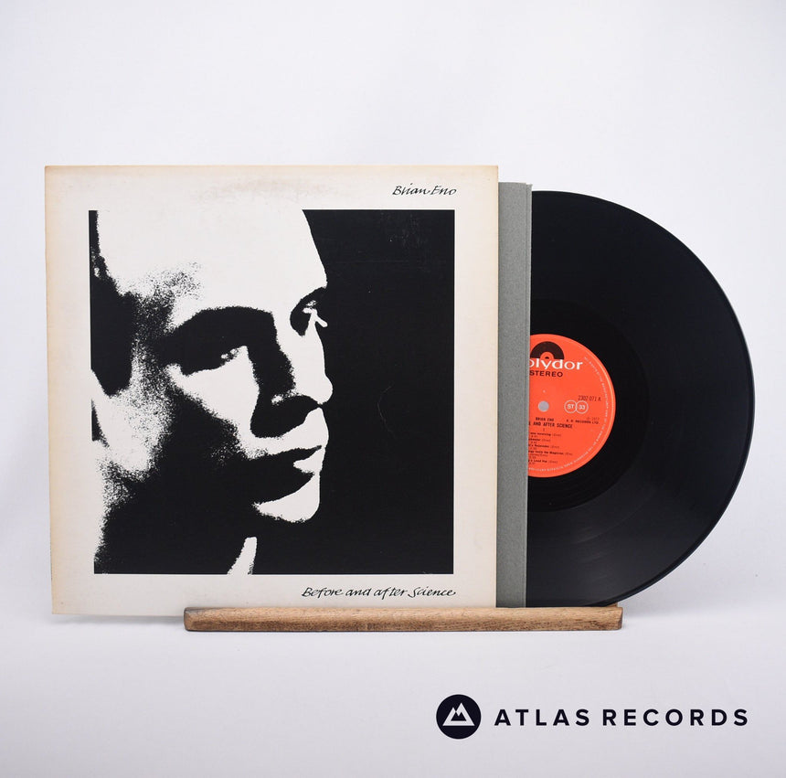 Brian Eno Before And After Science LP Vinyl Record - Front Cover & Record