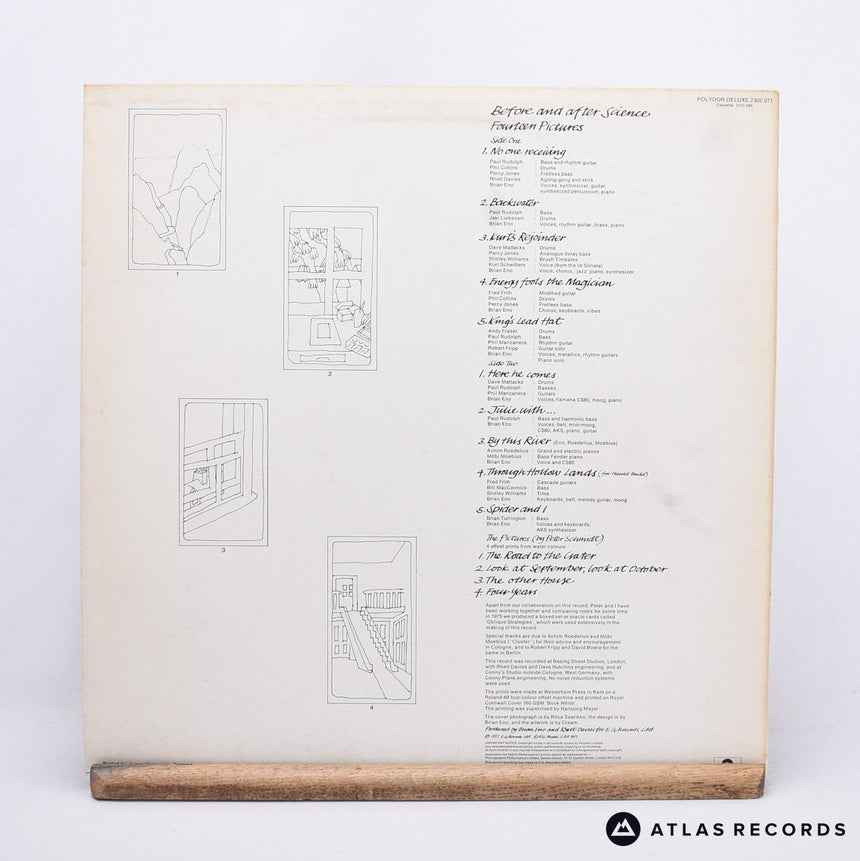 Brian Eno - Before And After Science - A//3 B//2 LP Vinyl Record - VG+/VG+